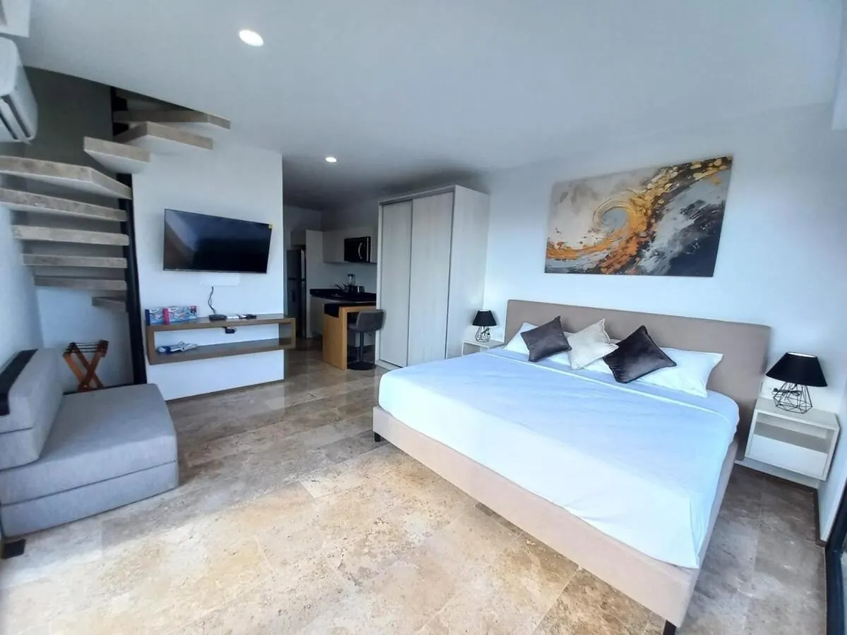 Apartment Pent House 1 Ocean View Bedroom Playa del Carmen