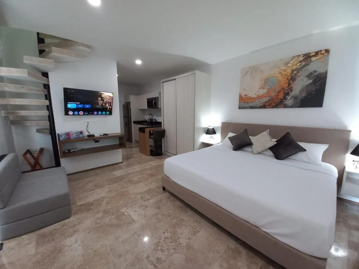 Pent House 1 Ocean View Bedroom Playa del Carmen Apartment