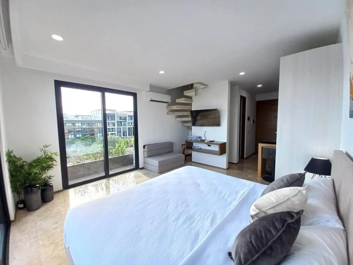 Pent House 1 Ocean View Bedroom Playa del Carmen Apartment
