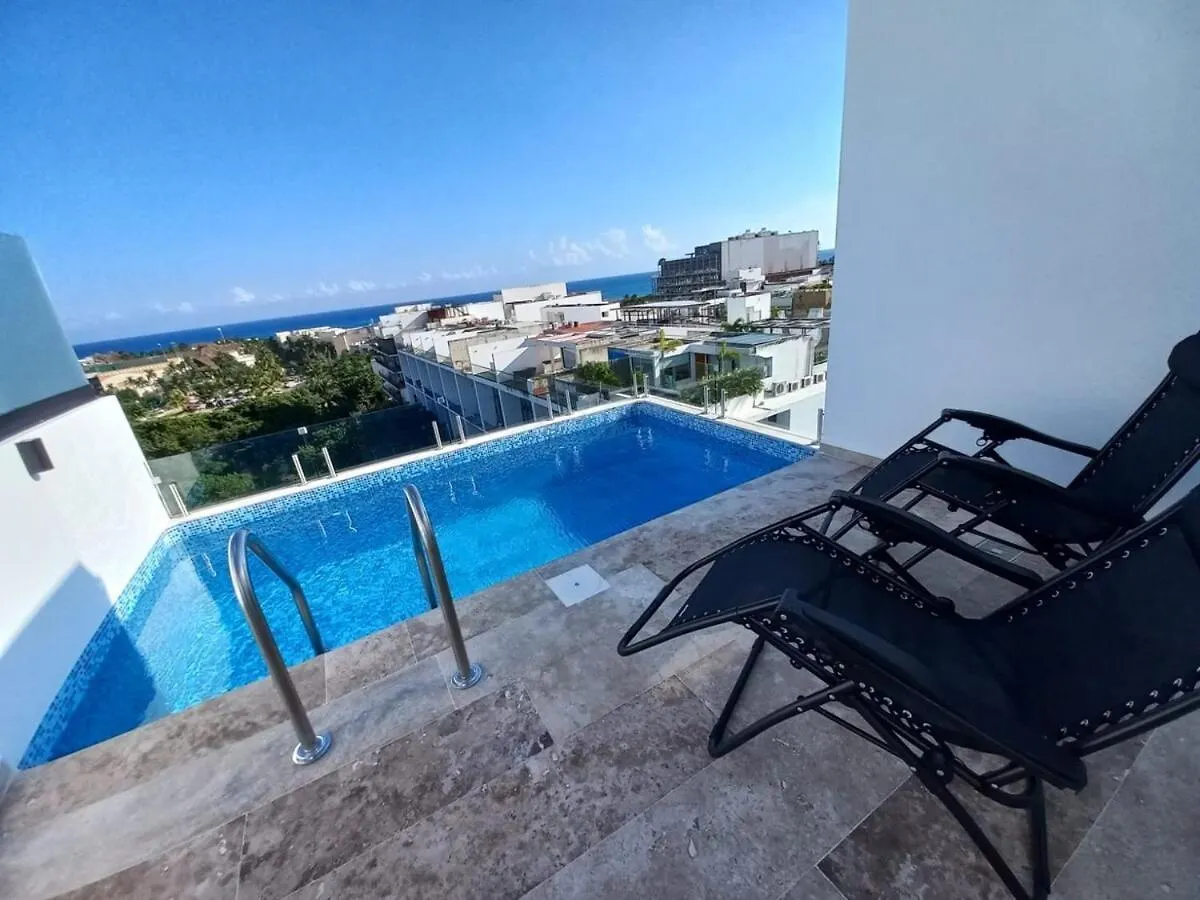 Apartment Pent House 1 Ocean View Bedroom Playa del Carmen Mexico